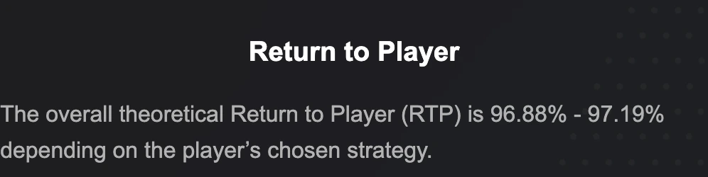 BGaming Plinko 1win help section showing RTP of 96.88–97.19%